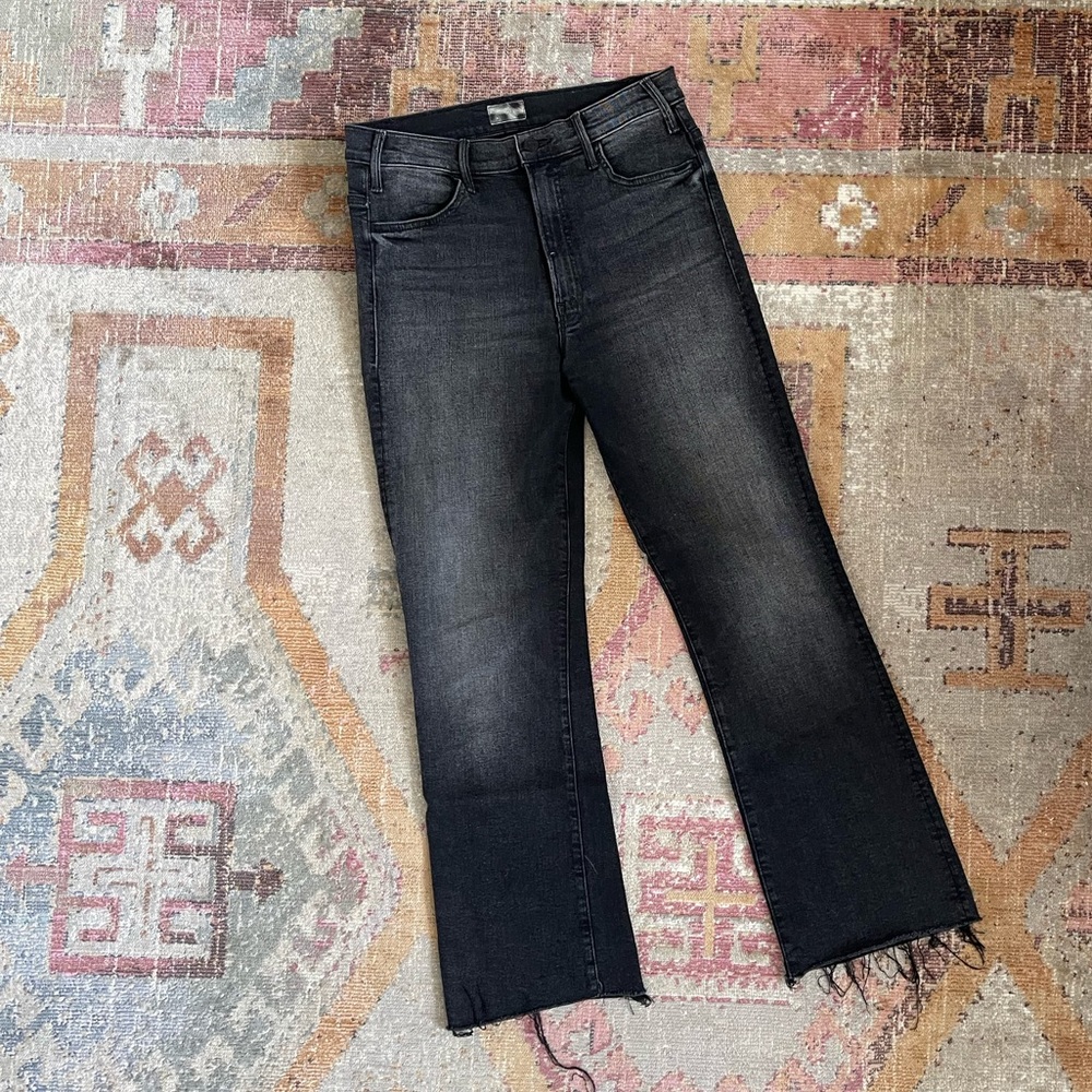Mother The Hustler Ankle Fray Jean